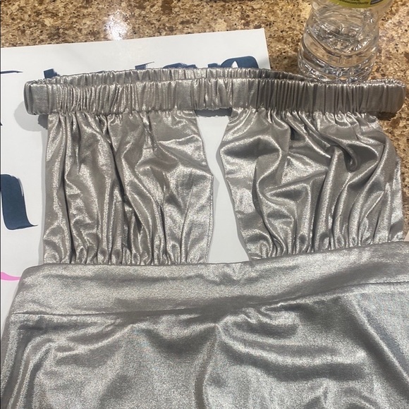 SUPERDOWN AKIRA DRESS Champagne color - Picture 3 of 8